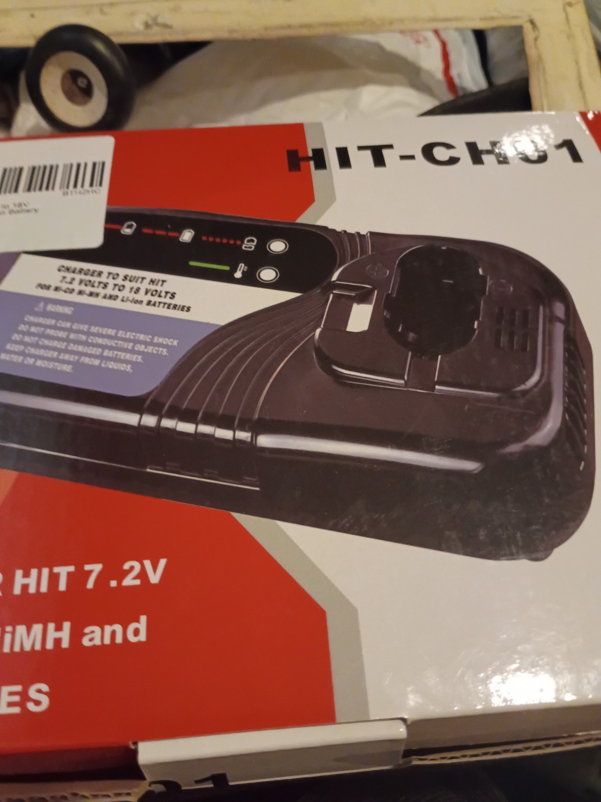 HIT-CH01 Batter Charger For Hitachi 7.2V To 18V New In Box