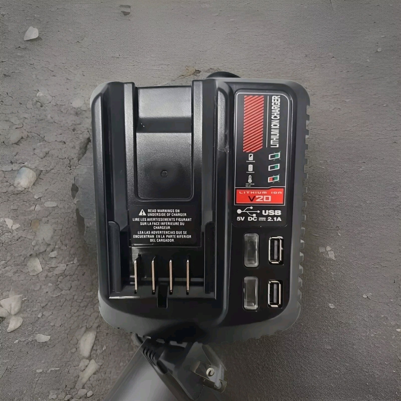 20V Max Battery Fast Charger CMCB102 Type 1 Lithium Ion Charger 20V 5Dc