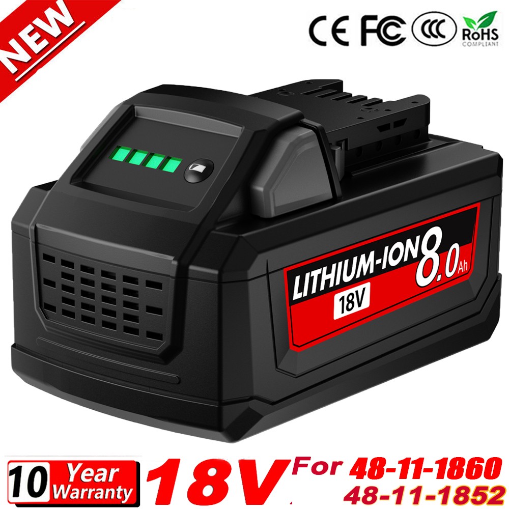 2PACK For Milwaukee M18 Lithium 12.0AH Extended Capacity Battery 48-11-1860 NEW