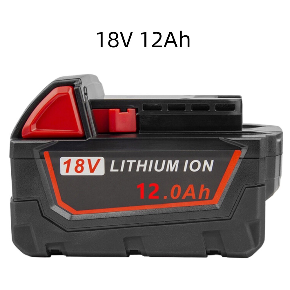 M18 12AH 18V Tool Battery Set Li-Ion For Milwaukee M18B5 48-11-1860 18 Volt US