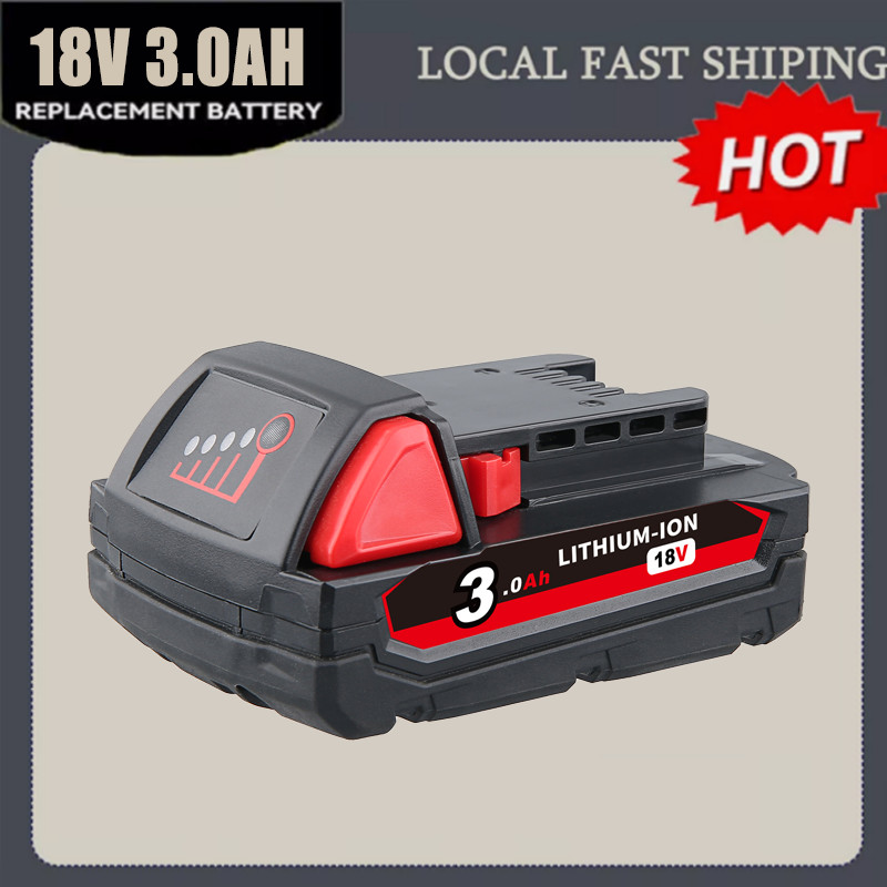 Battery For Milwaukee for M18 18V 5.5AH Extended Lithium 48-11-1890