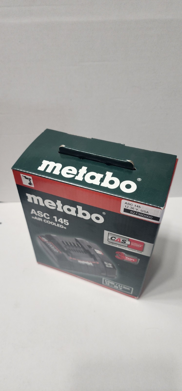 Metabo ASC 145 Air Cooler Quick Charger 12-36V (627380000)
