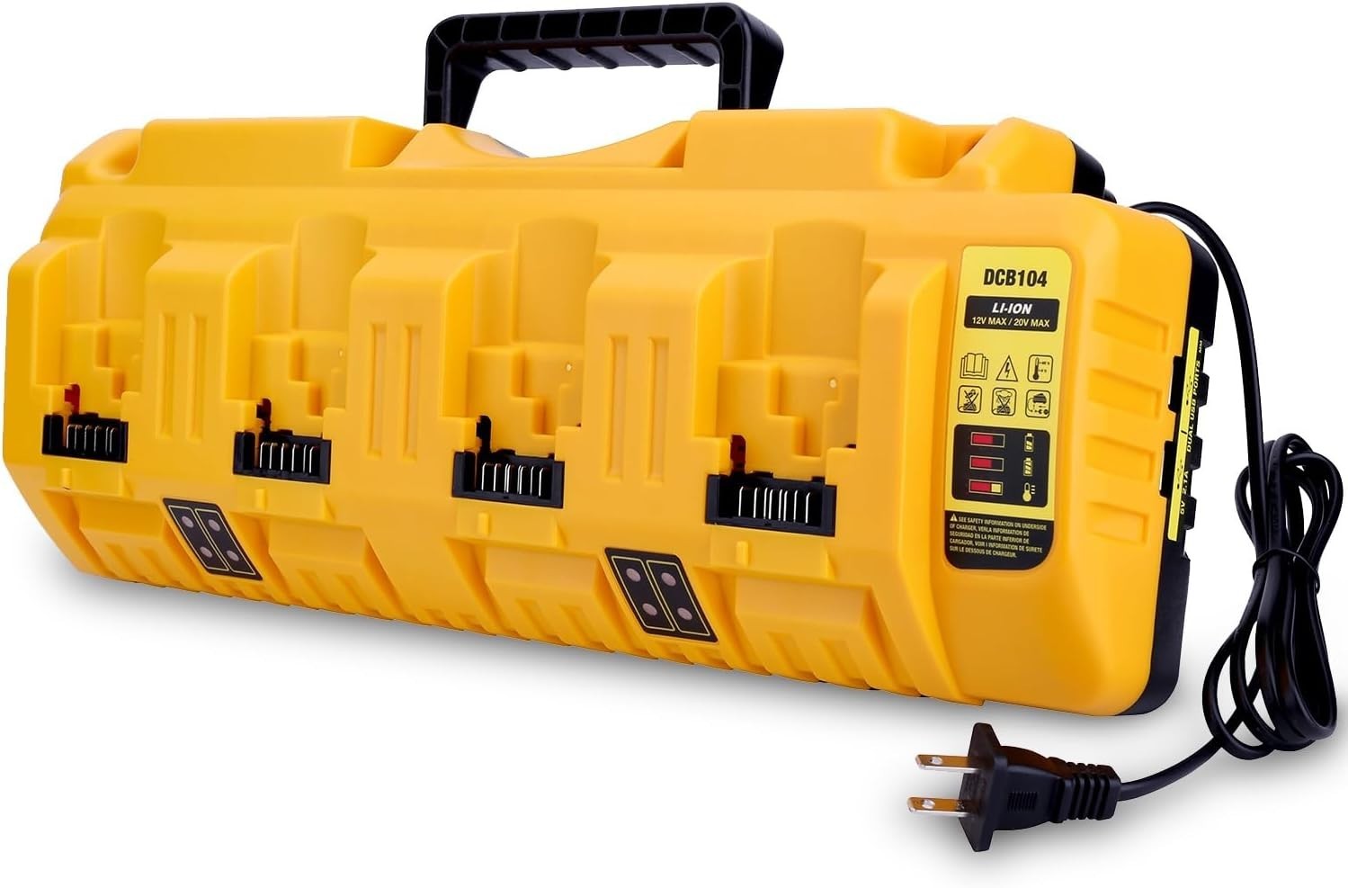 Dewalt DCB104 20V Max 4 Port Rapid Battery Charger Compatible Charger