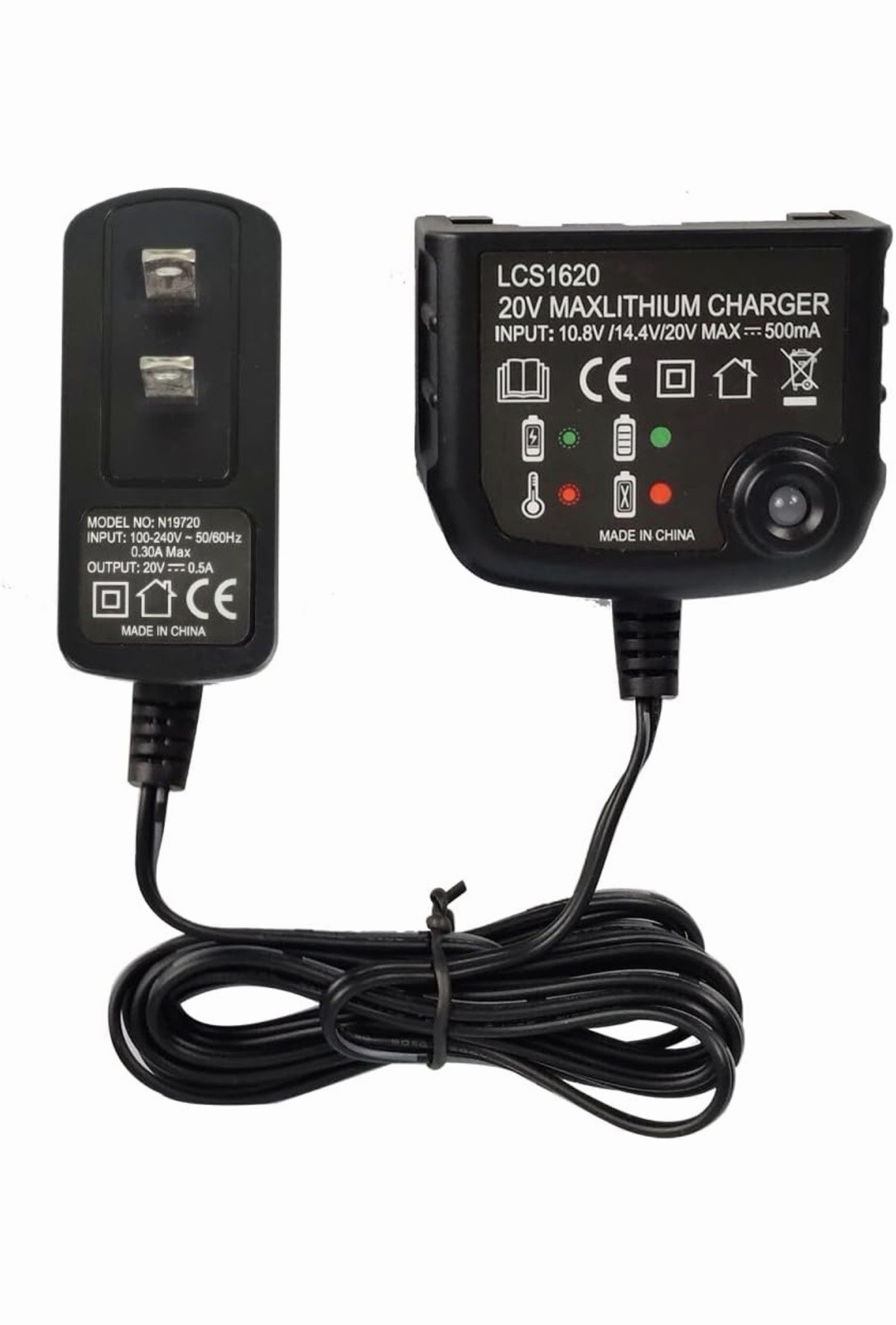 Lcs1620 Compatible with Black & Decker 12V 20V Lithium Battery LCS1620B