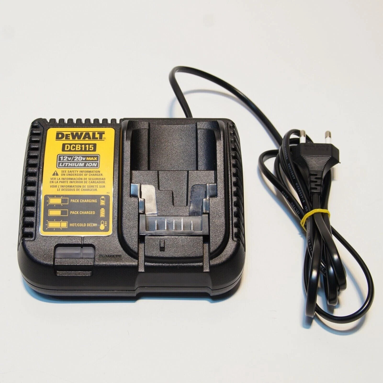 DEWALT DCB115 12V to 20V Lithium-Ion Battery Charger
