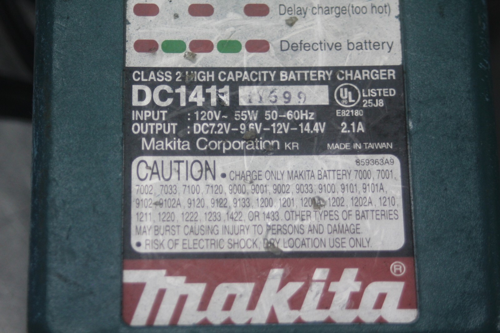 Makita Charger DC1411