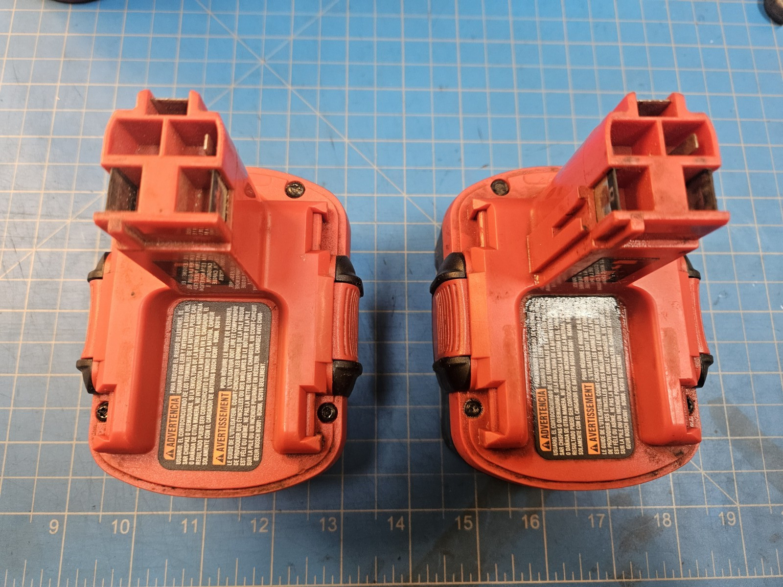 (2) Genuine BOSCH BC004 7.2V-24V Battery Chargers for BC130 BC016 BC005, Tested