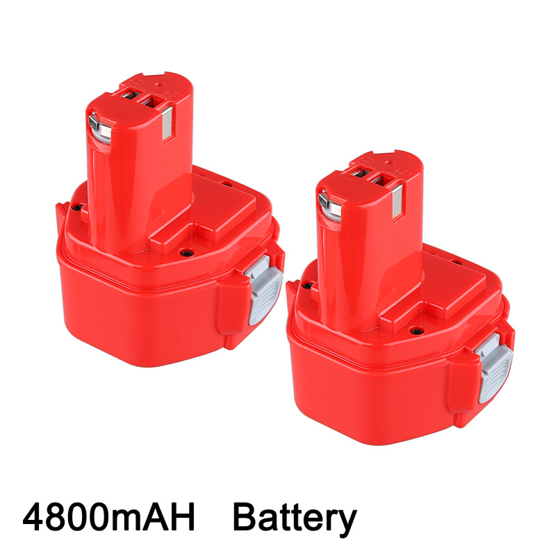For MAKITA 1222 1220 12V NiMH Battery 1233 1234 1235 PA12 192598-2 6213D 4800mAh
