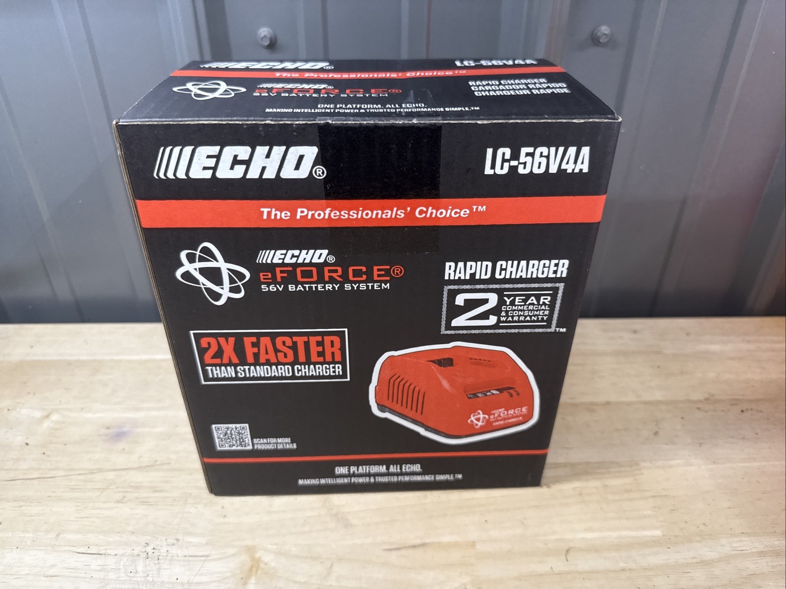 Brand New Echo 2X Faster Battery Charger LC-56V4A Eforce Charger Only