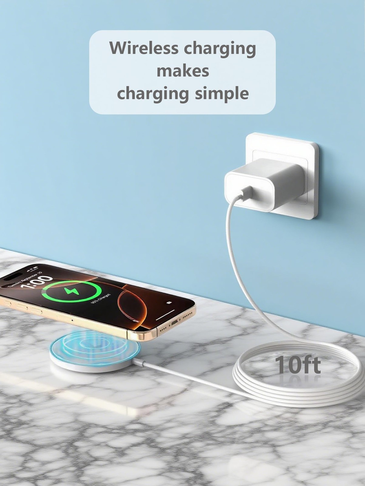 Dirsir Magnetic Wireless Charger For Apple Iphone 17/16/15/14/13/12/11/Airpods