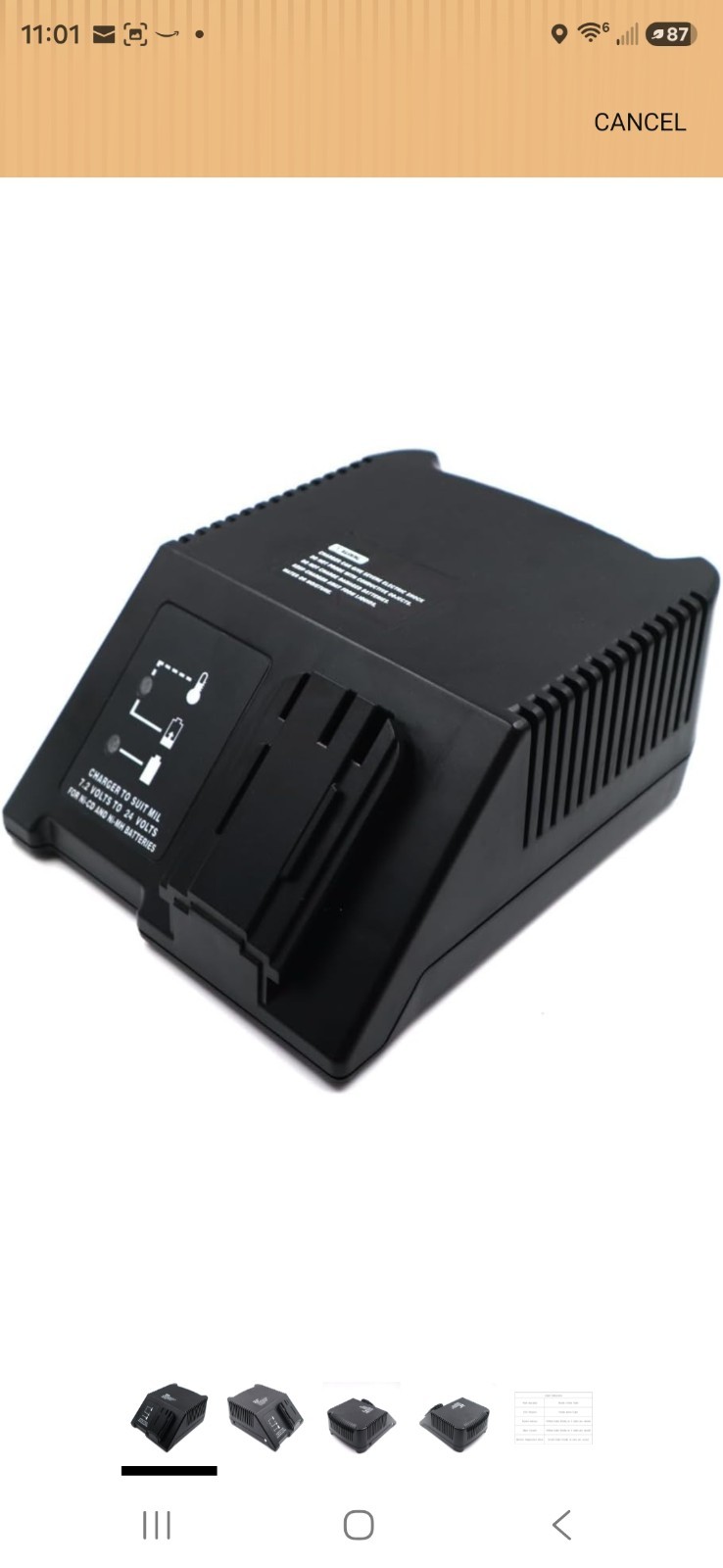 Universal Charger Compatible with miwak 48-59-0255 7.2V 12V 14.4V 18V Ni-Cd…