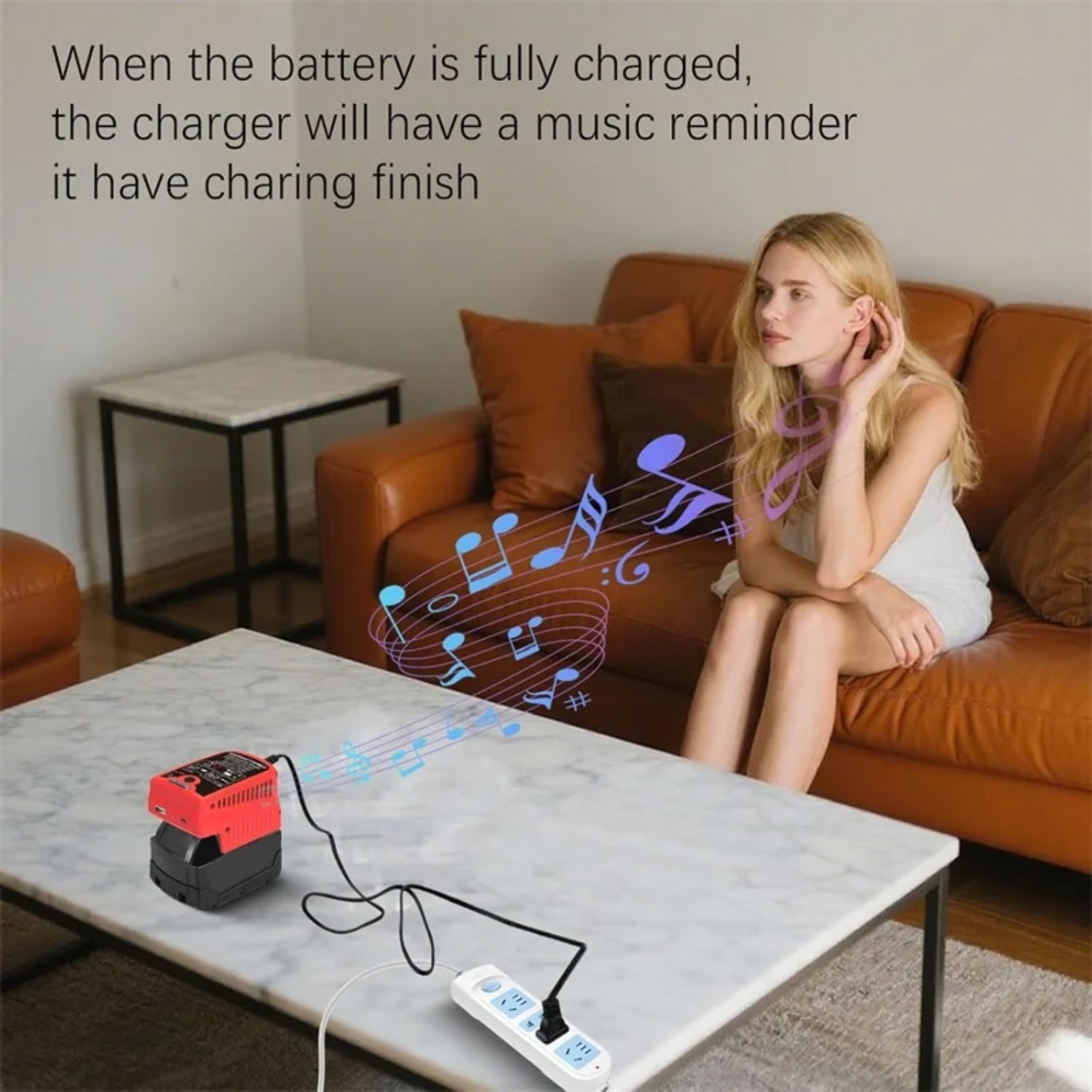 Portable Fast Charger for Milwaukee 18V with USB Type -C Output 110V 3A Travel