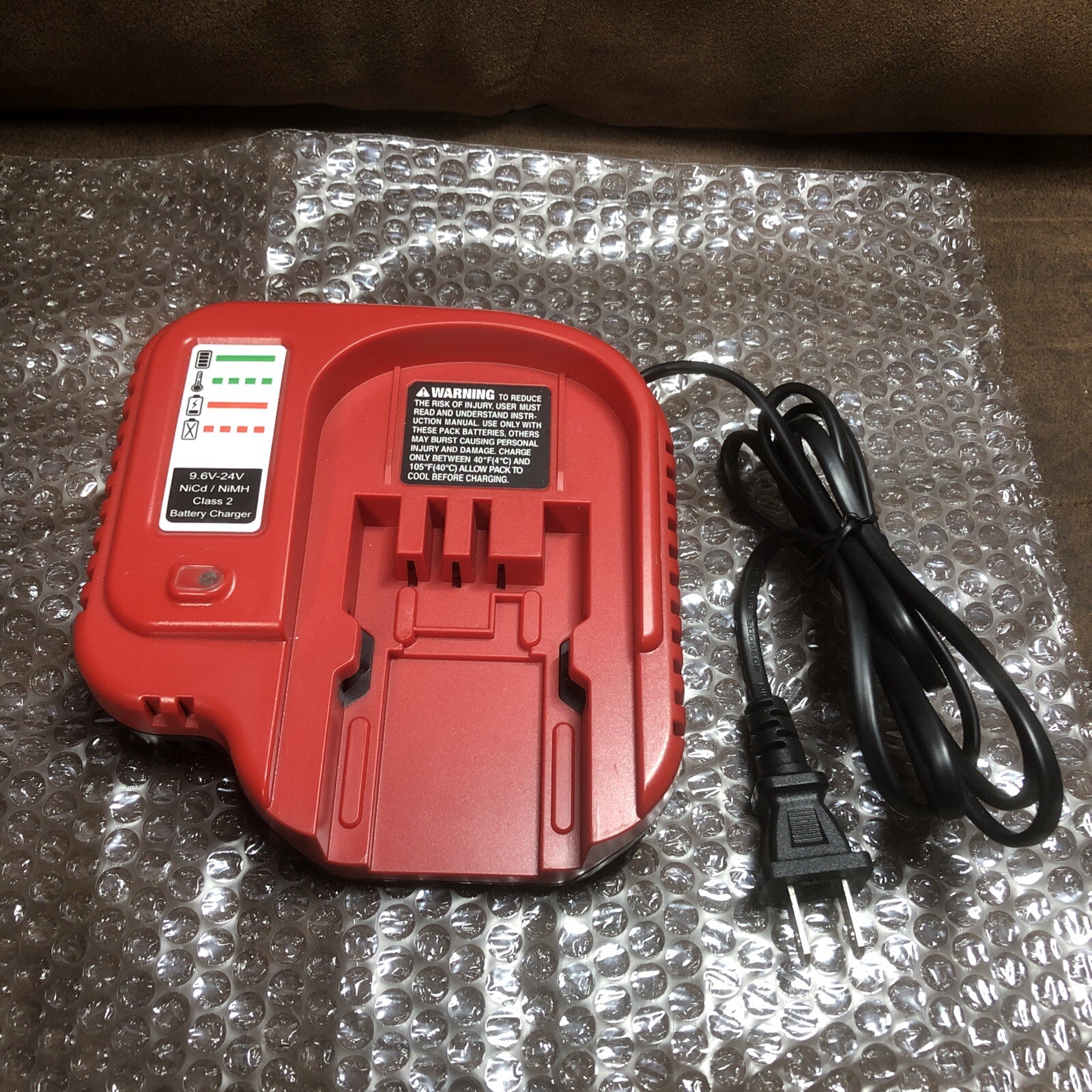 BDFC240 Fast Charger For BlackDecker 18V 14.4V 12V 9.6V 24V NiCD NiMH Battery