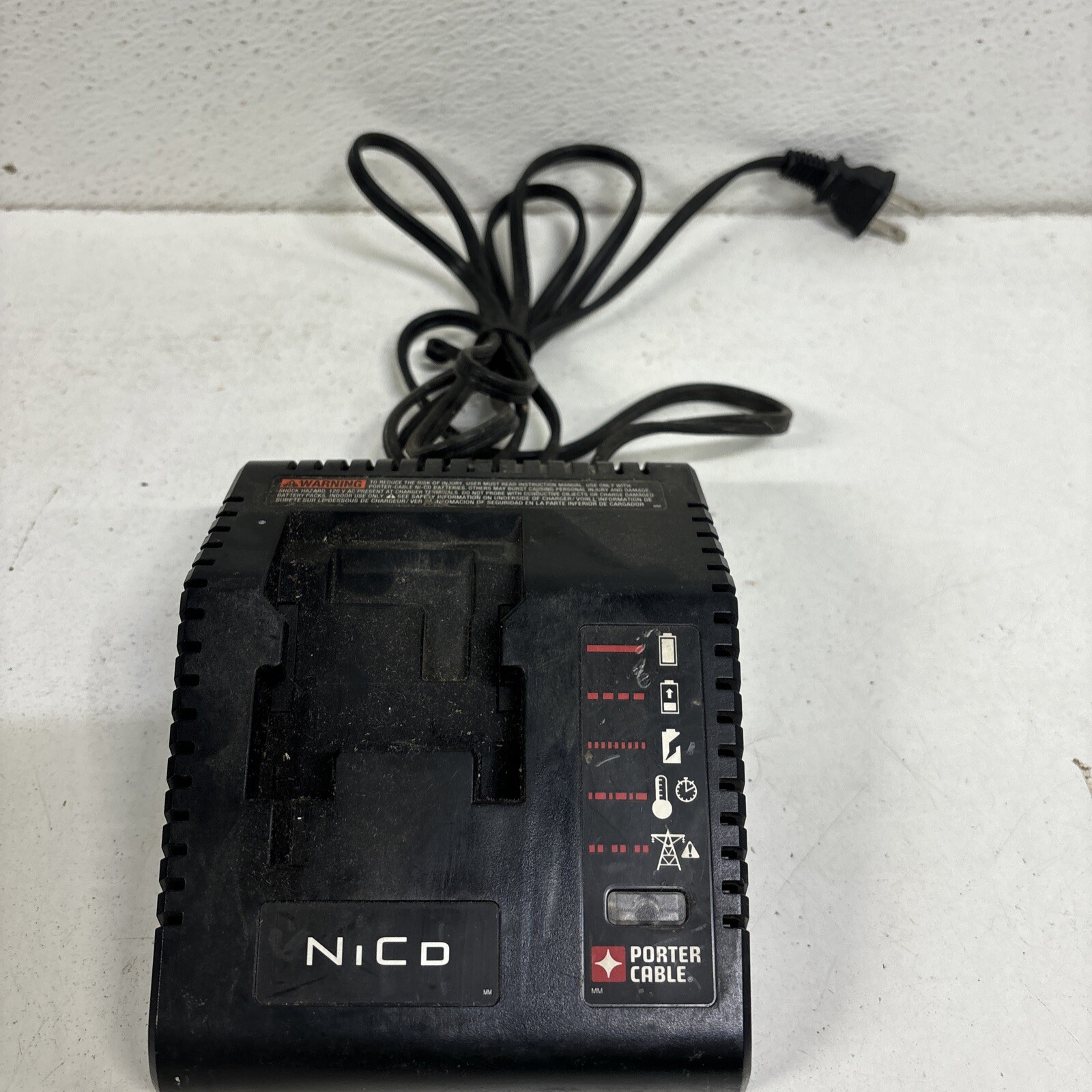 Pre Owned Porter Cable PCMVC 2 NiCD Battery Charger 9.6V – 18V #A3