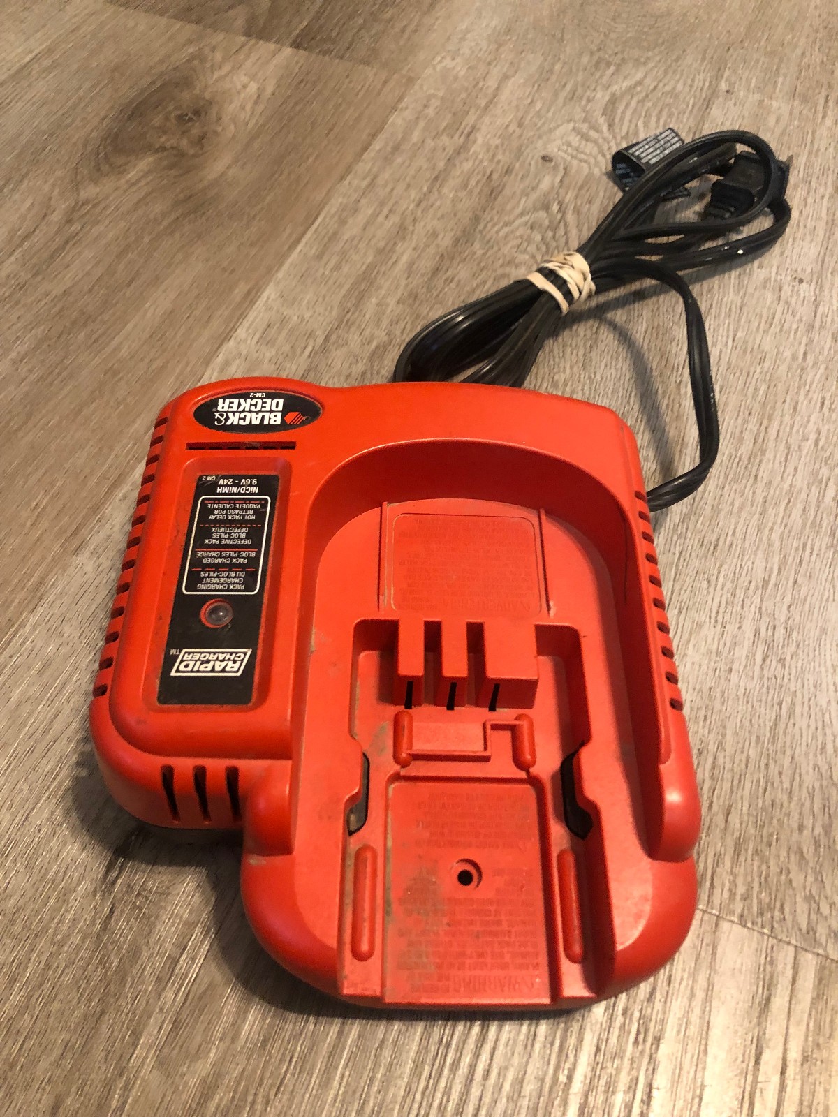 Black & Decker 9.6V – 24V Firestorm Rapid Battery Charger 1 Hour BDFC240