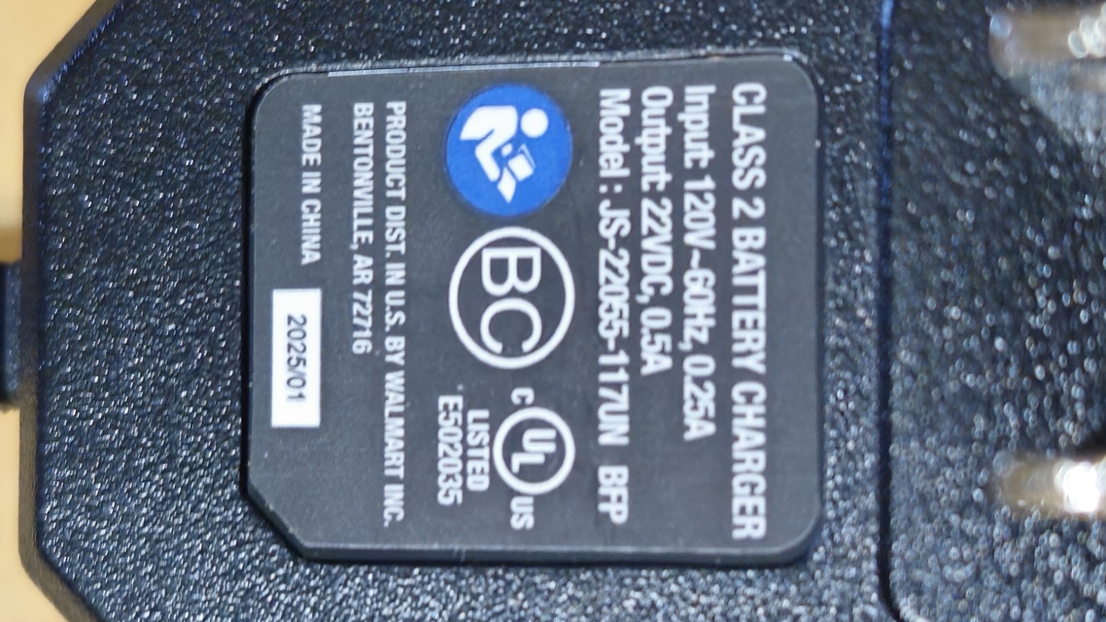 Hyper Tough 20V Max Lithium-Ion Power Tool Battery Charger #80211 New