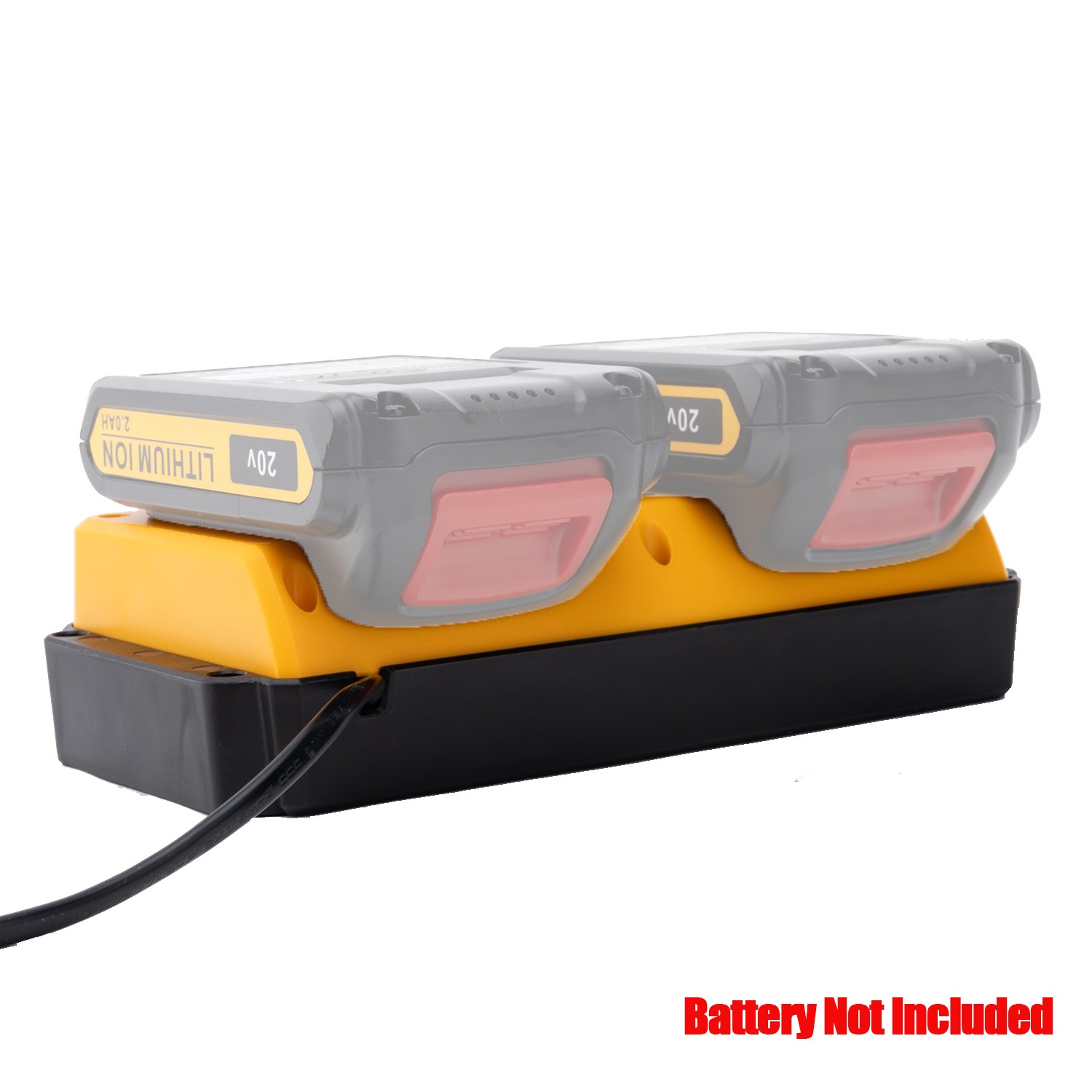2-Port Battery Charger Replacement for Dewalt 20V Li-ion Battery Charging
