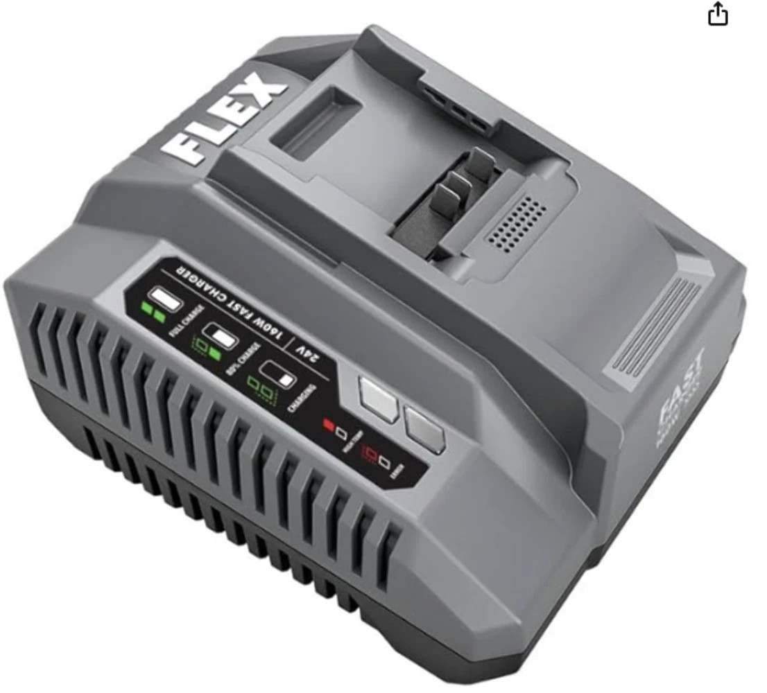 Flex FX0411 24V 160W Fast Battery Charger – Brand New