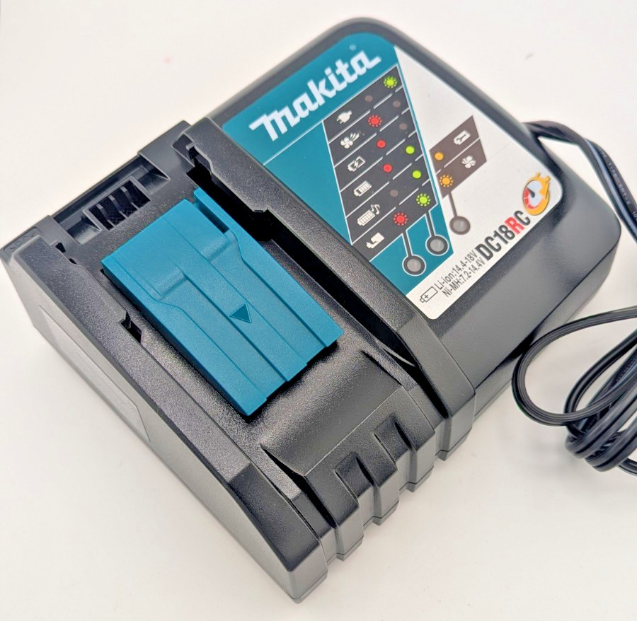 Makita DC18RC Genuine 18V Li-Ion Rapid Battery Charger OEM Brand New Unboxed