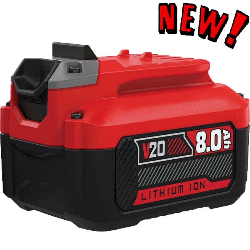 20Volt 8.0Ah For Craftsman V20 Battery Lithium CMCB205 CMCB204 CMCB202 CMCB206