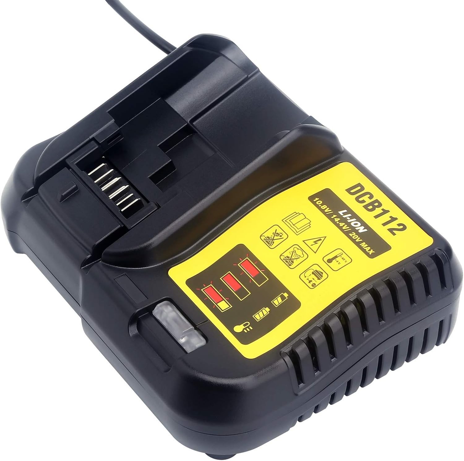 Universal 12V/20V/60V Lithium Battery Charger – Overheating Protection Included