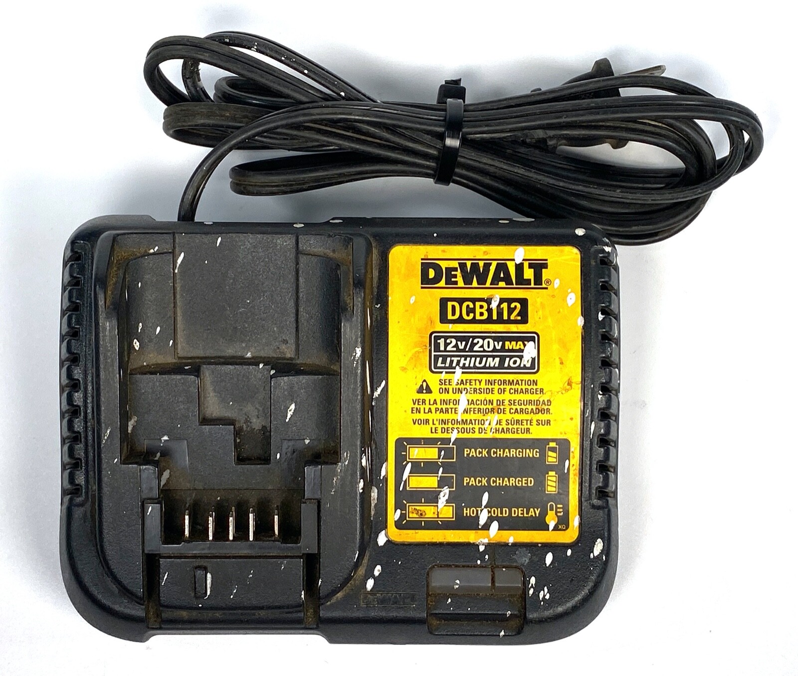 DEWALT DCB112 12v/20v MAX Lithium-Ion Charger Model – TESTED