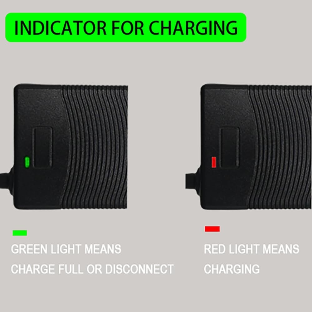 54.6V 2A Lithium Battery Charger for 48V Systems, Universal Power Adapter, 5.5mm