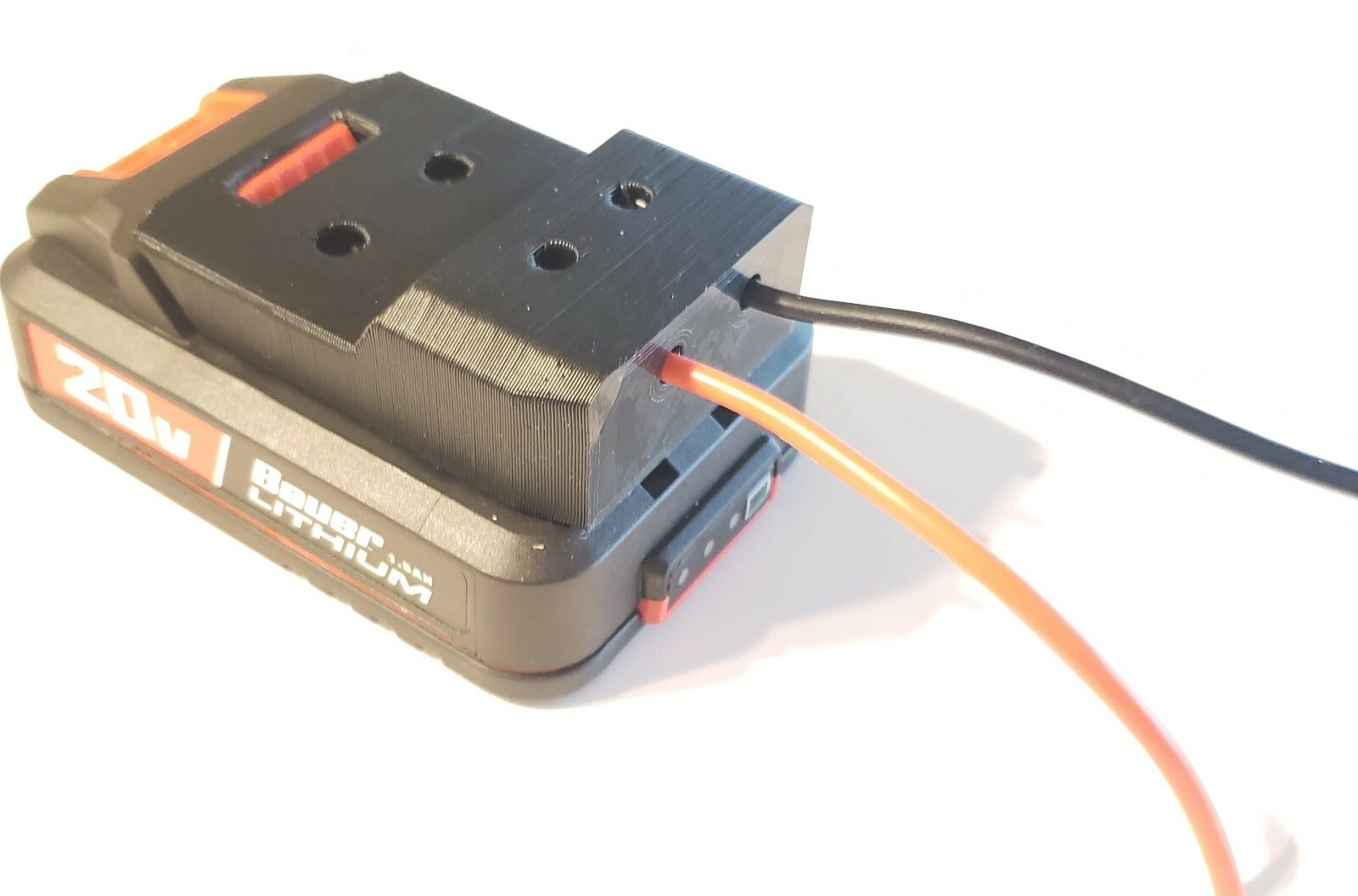 Bauer 20V MAX Li-ion Batteries Convert to DIY Connection Output Adapter Robot
