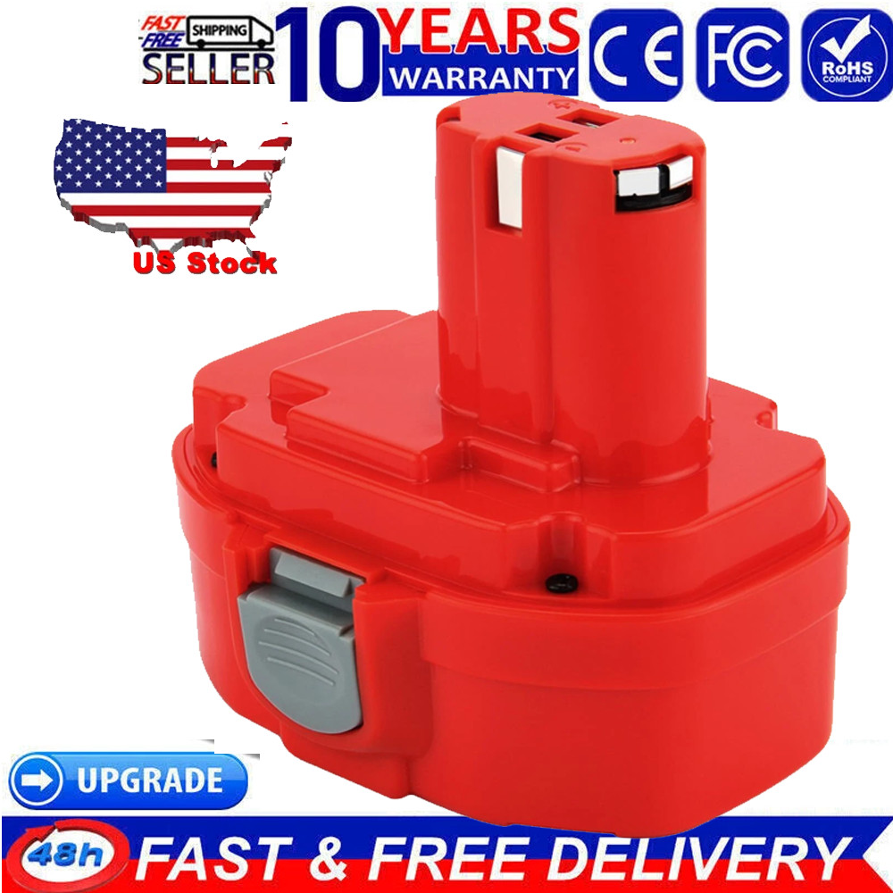 1 Pack 18V 4.8Ah Ni-MH For Makita Replacement Battery 1833 PA18 1822 1823 1834