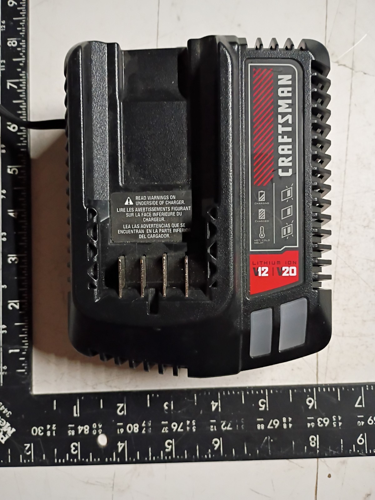 Craftsman CMCB102 Type 1 V12-V20 Lithium-Ion Battery Charger OEM Tested