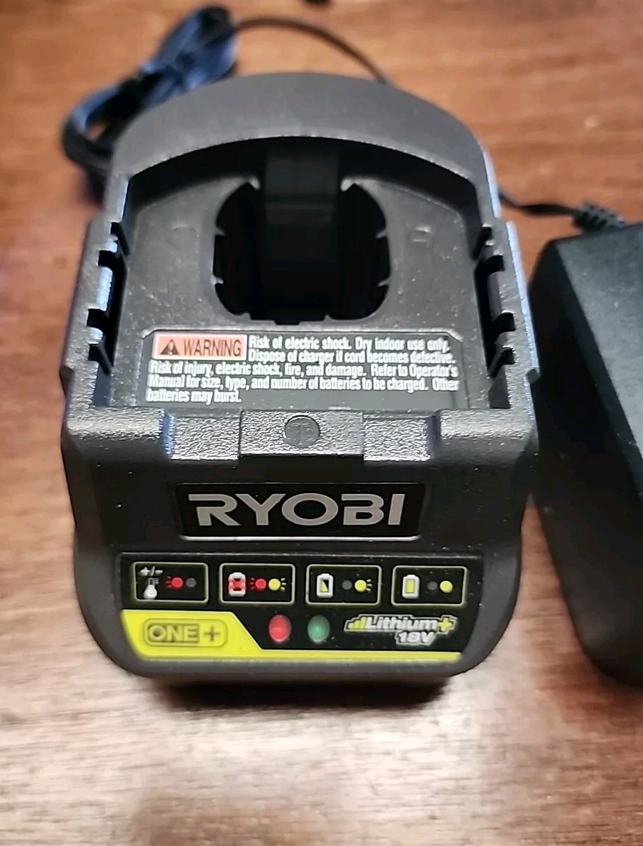USED – Ryobi ONE+ P118B | 18 Volt Lithium Ion Battery Charger Charger Only