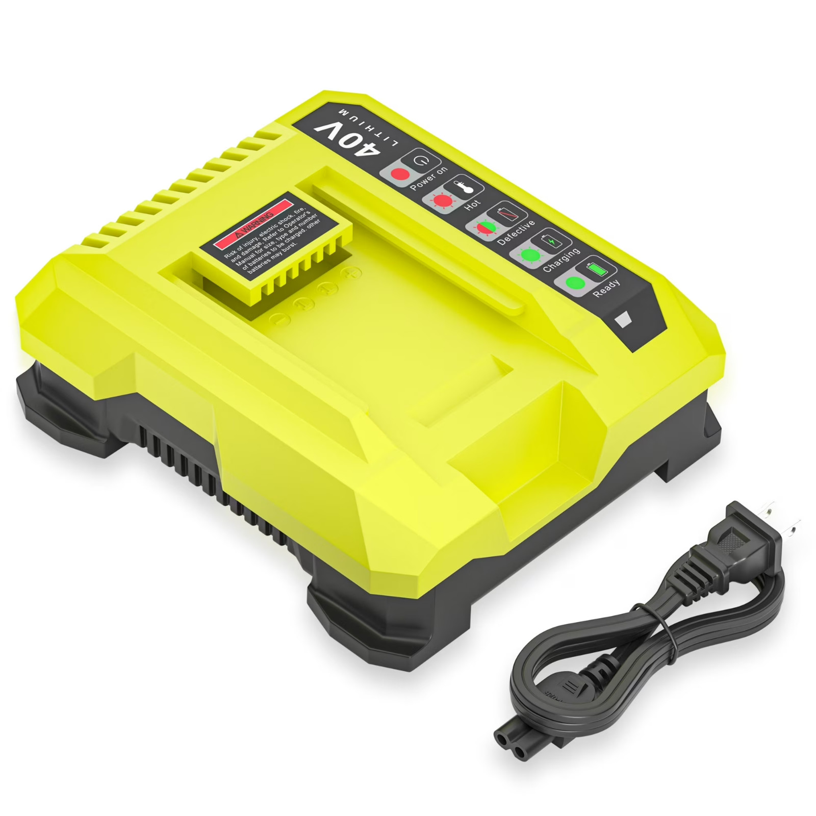 FOR Ryobi 40V Lithium Battery Fast Charger for OP401 Fits Multiple Models