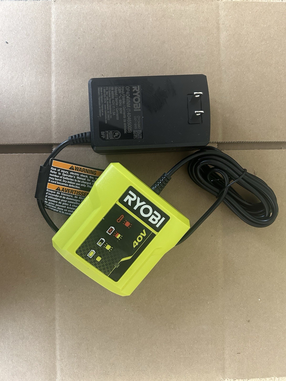 Ryobi Charger -40 Volt OP404VNM (140465005)
