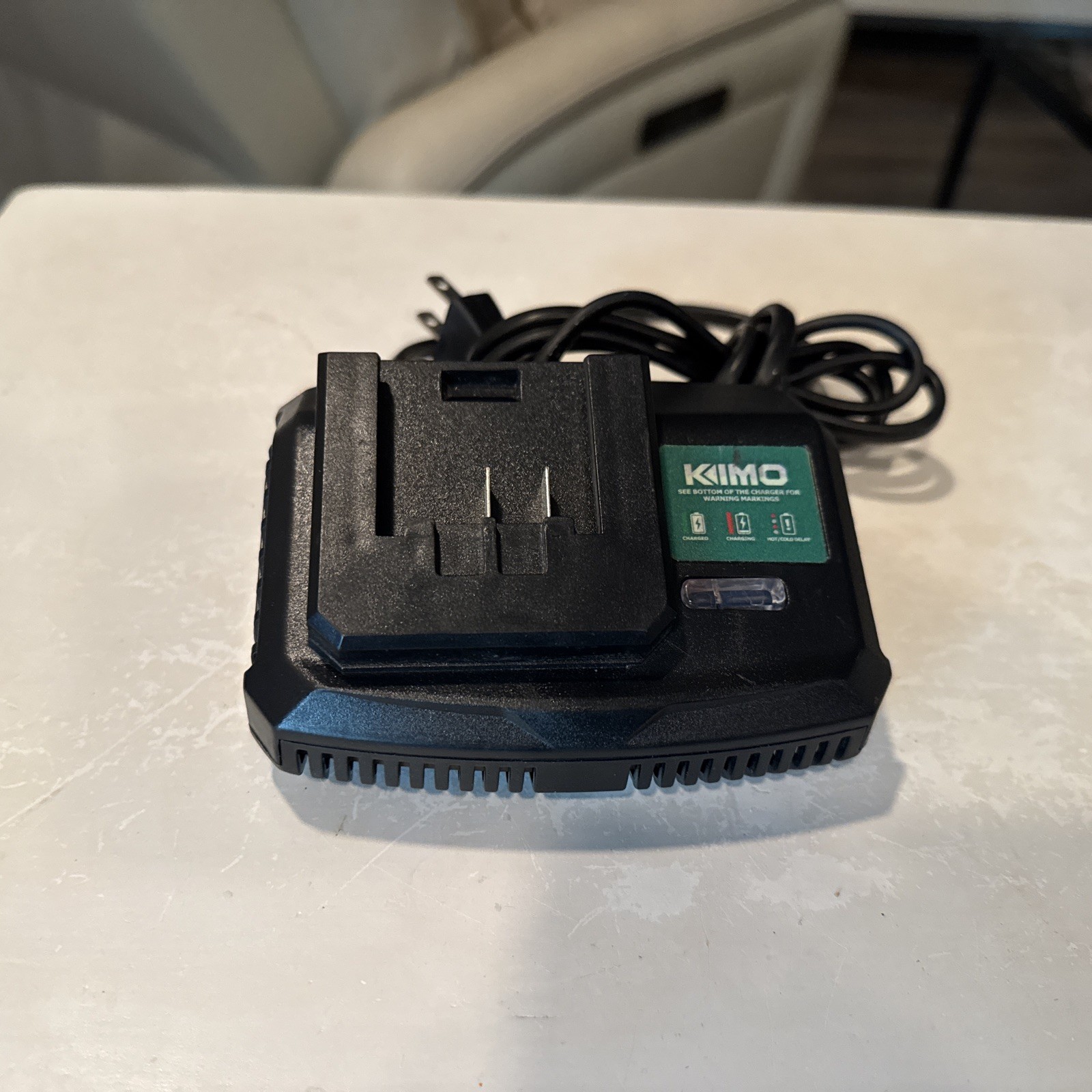 KIMO 20V LI-ON Charger 100-120V AC 50-60Hz 55W