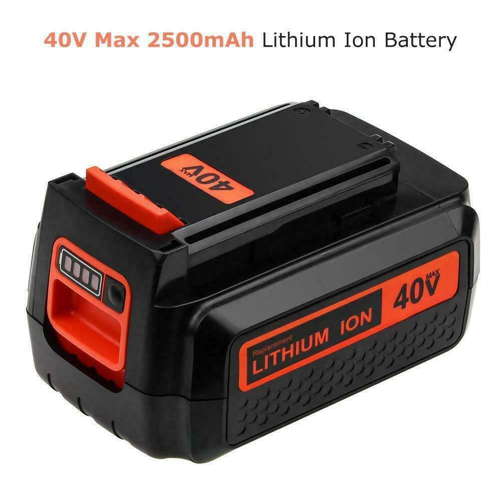 40 Volt 2.0Ah Lithium Battery for Black and Decker 40V Max LBX2040 LBXR36 LSW36