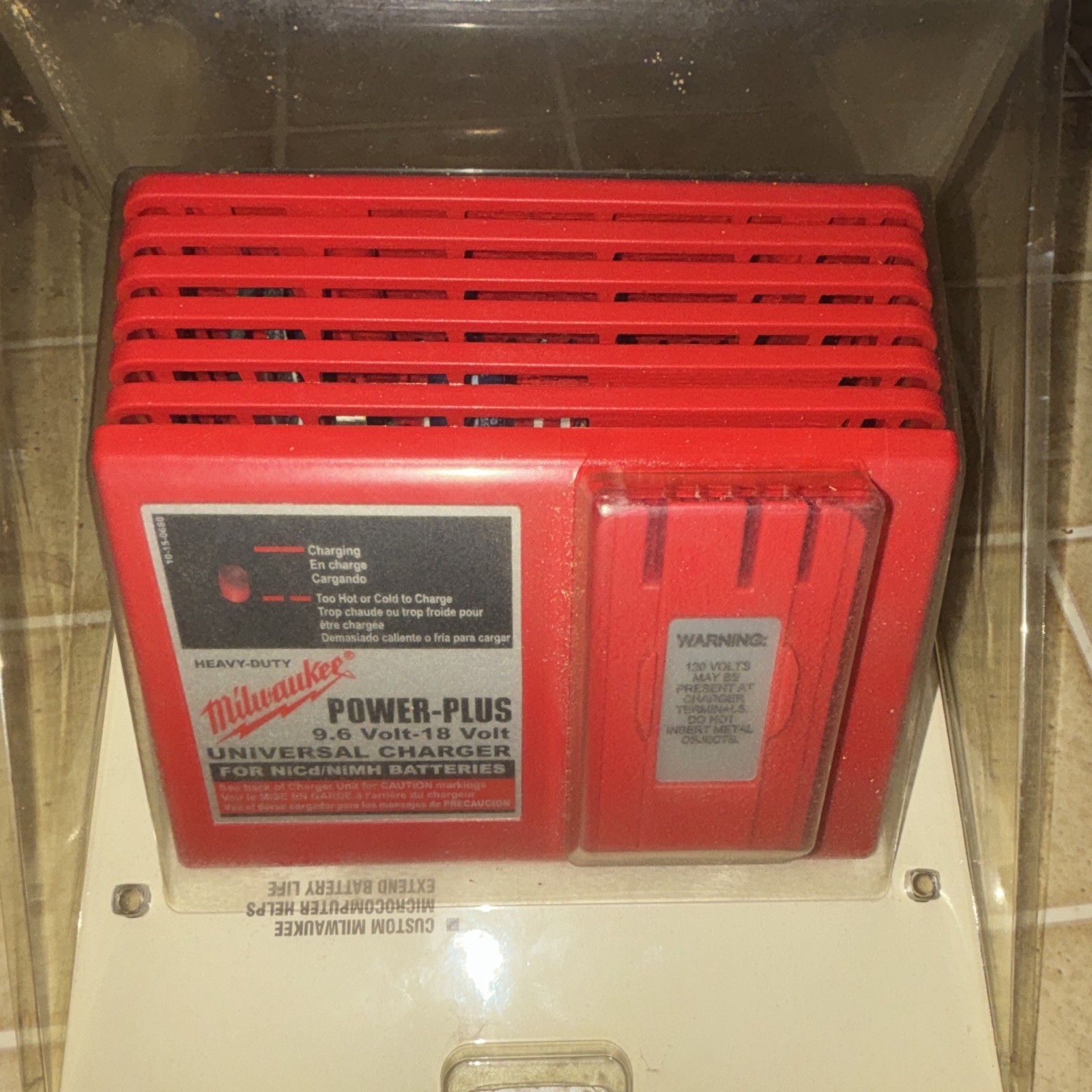 Milwaukee Power-Plus One-Hour Universal Battery Charger 48-59-0245 9.6-18V