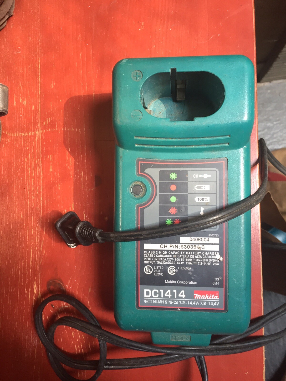 Makita DC1414 charger only