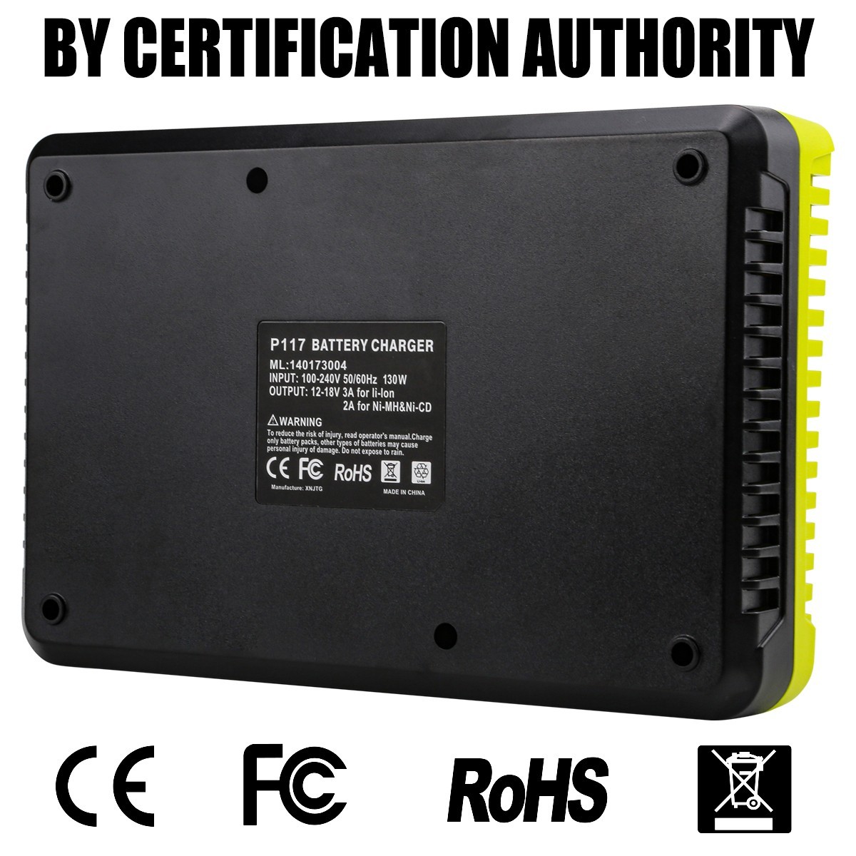 Ryobi P117 Dual Port Charger 18V ONE+ Compatible Battery Fast Charger 2 Slot