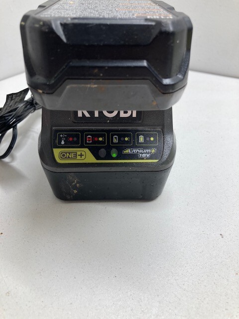 Ryobi P118B Battery Charger ONE+Plus 18V Li-Ion Includes Battery Tested Works