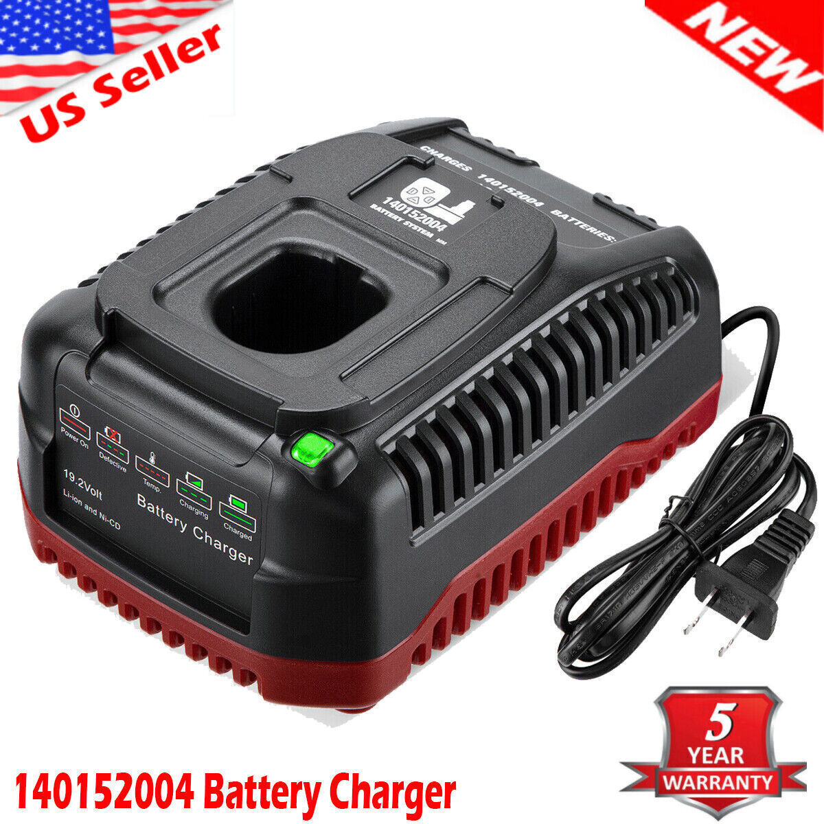 Charger / Battery For Craftsman C3 DieHard 19.2V 11375 11376 130279005 13027900
