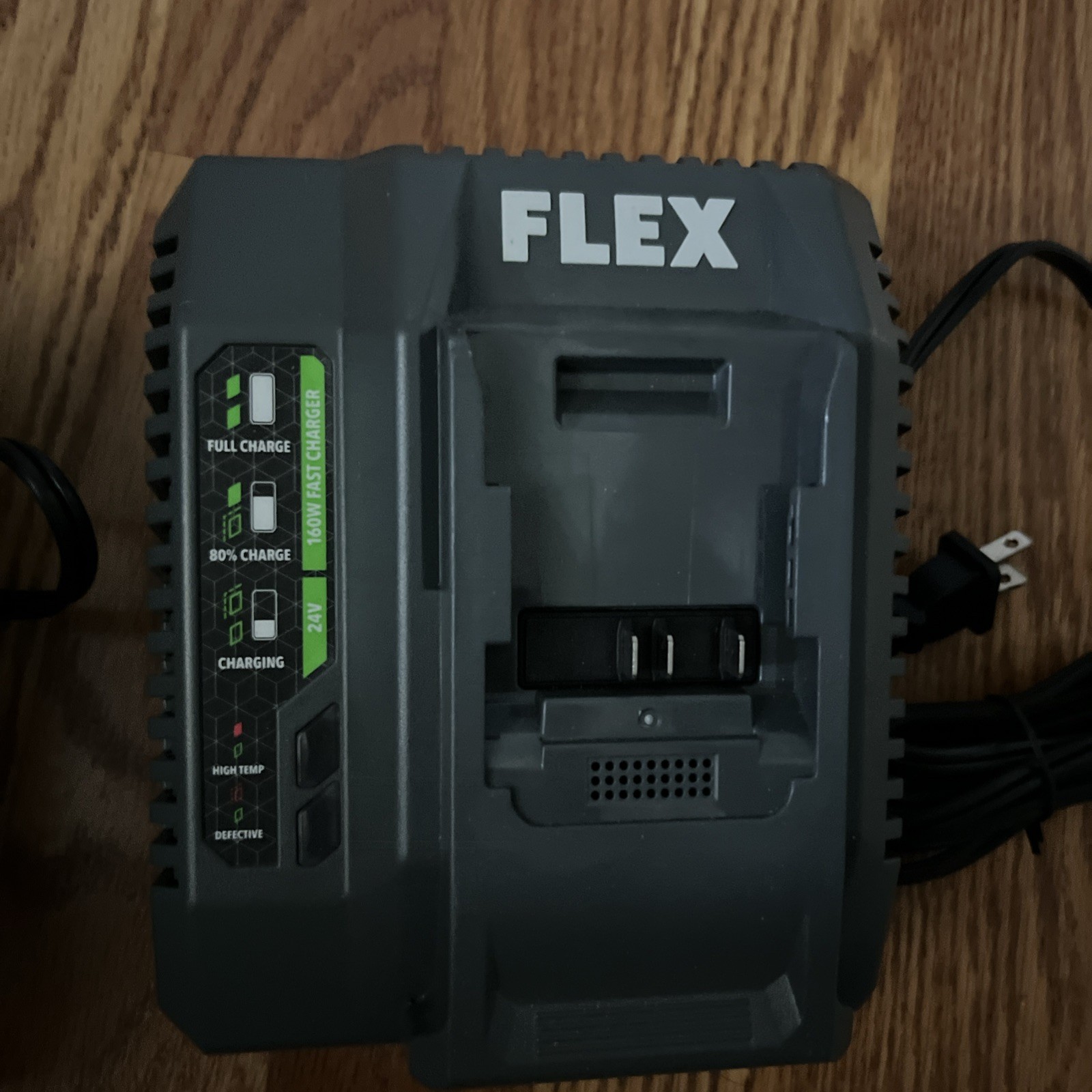 Flex 24V Fast Charger for Flex Lithium Ion Battery Charger FX0411 160W Lot Of 2