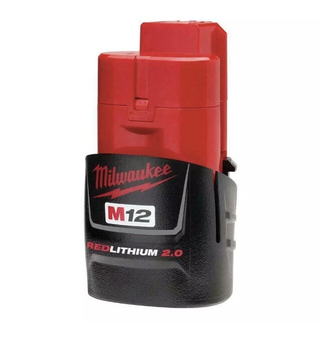 Milwaukee 48-59-2420 M12 12v Starter Kit Battery 2.0ah + Charger