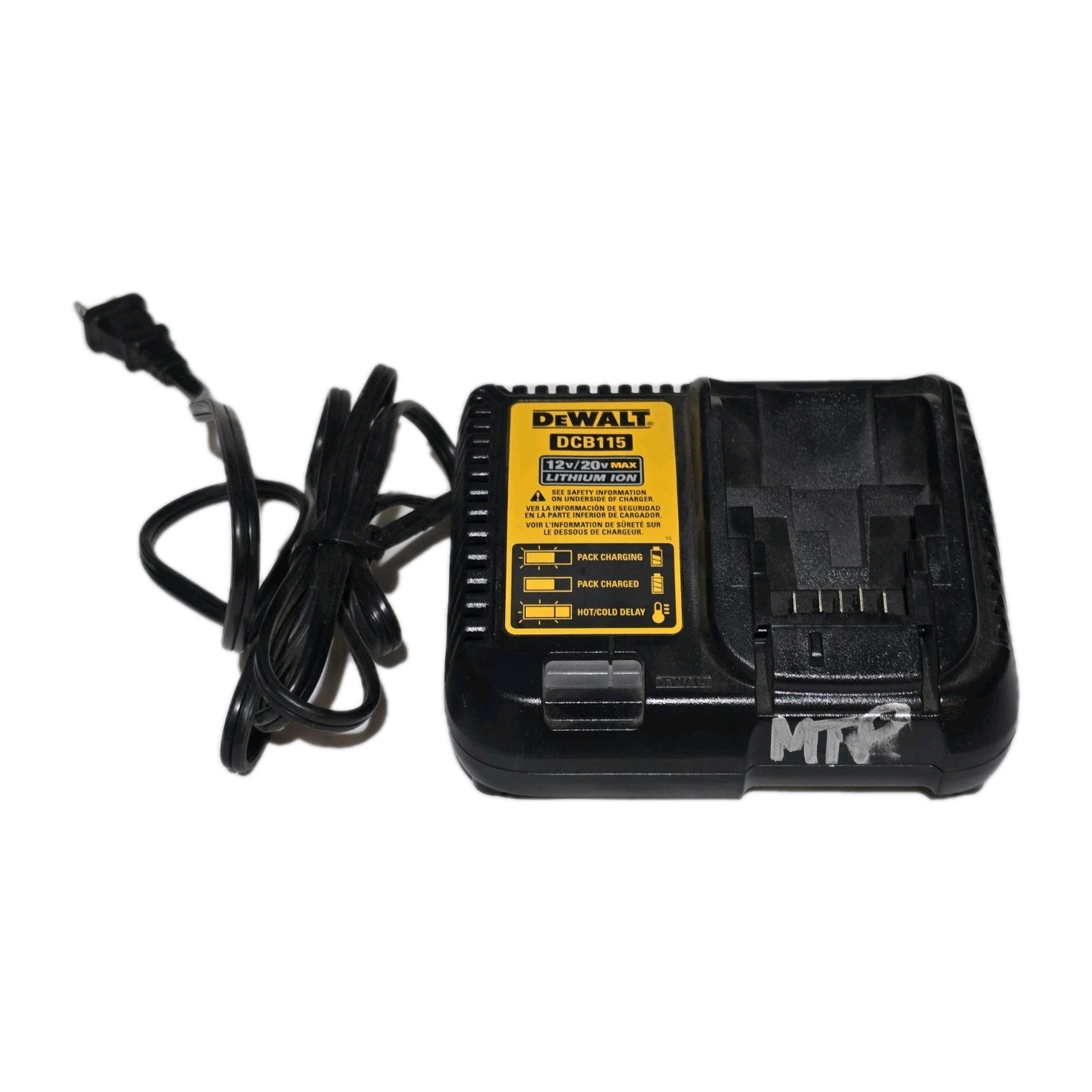 DeWalt DCB115 12V/20VMax Li-Ion Fast Charger USED