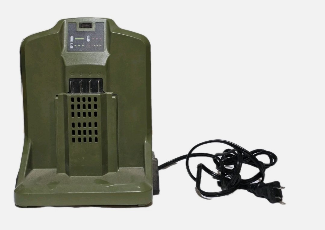 GREEN MACHINE RAPID BATTERY CHARGER 62V 110-120V w/COOLING FAN GMBC6200