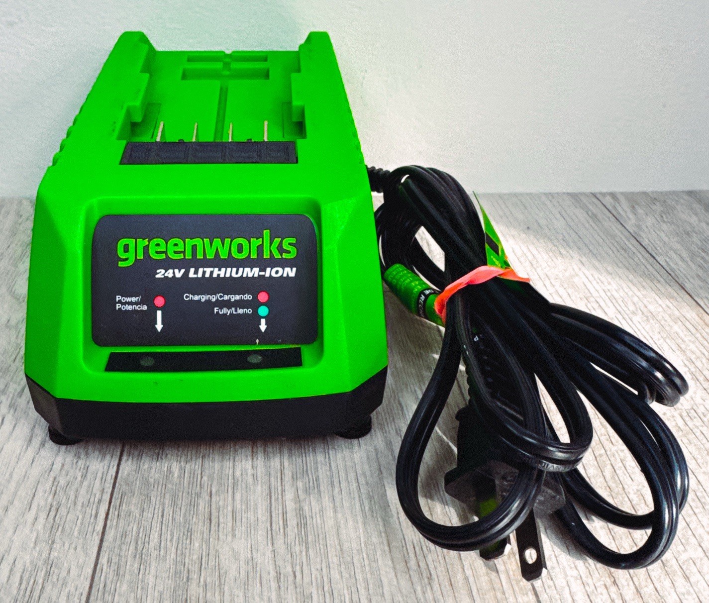 Greenworks 29862 Charger for G-24 24V Lithium Battery Single Port – Ships FREE!