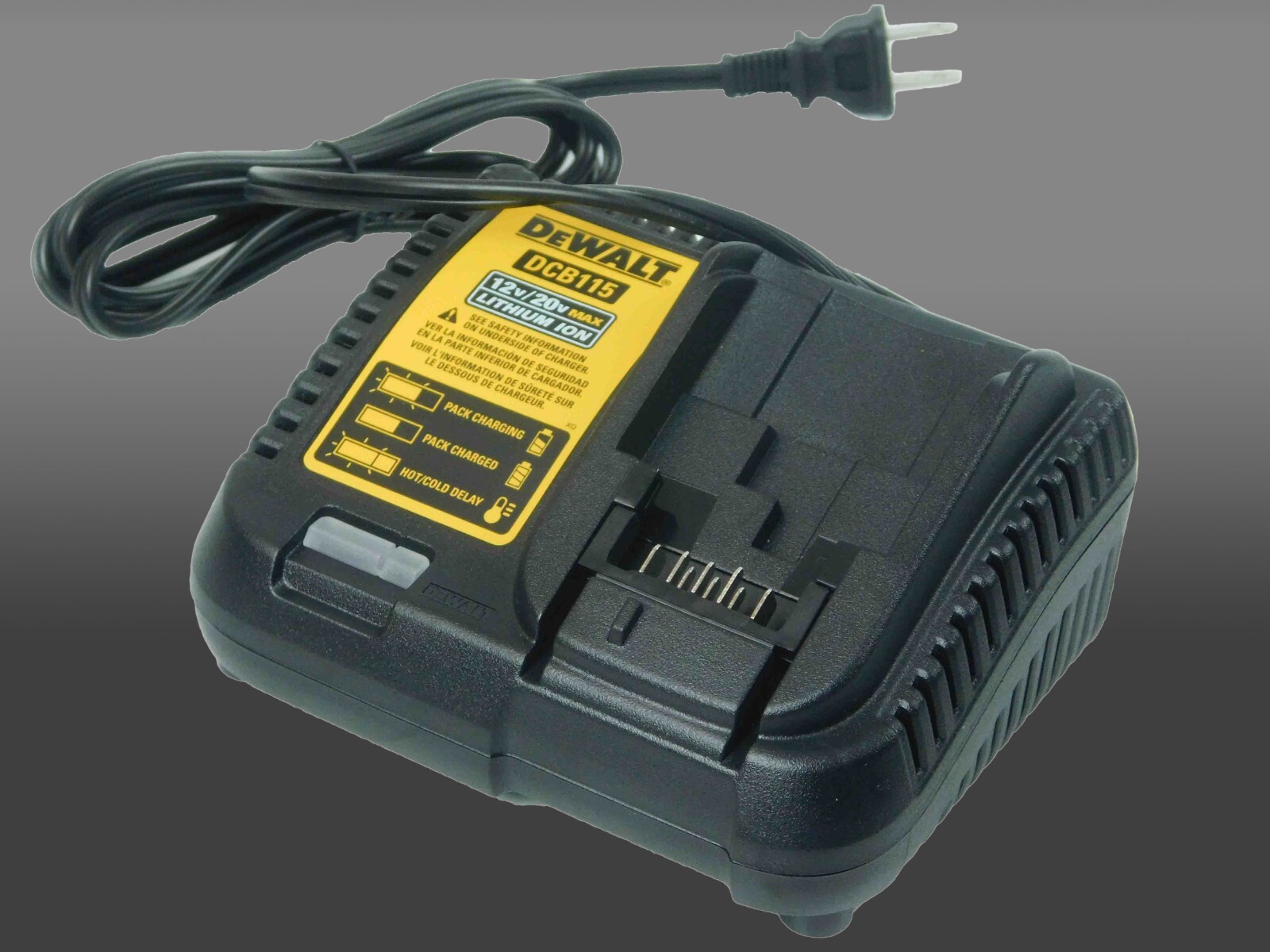 DEWALT DCB115 12V to 20V Lithium-Ion Battery Charger
