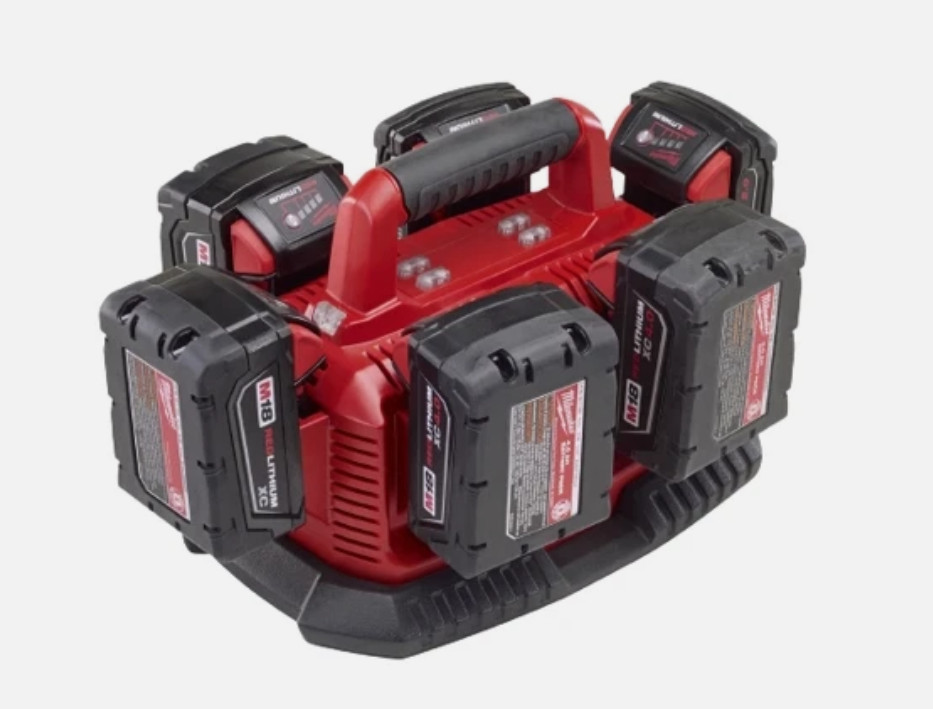 💥💥💥Milwaukee 48-59-1806 M18 Six Pack Sequential Charger💥💥💥