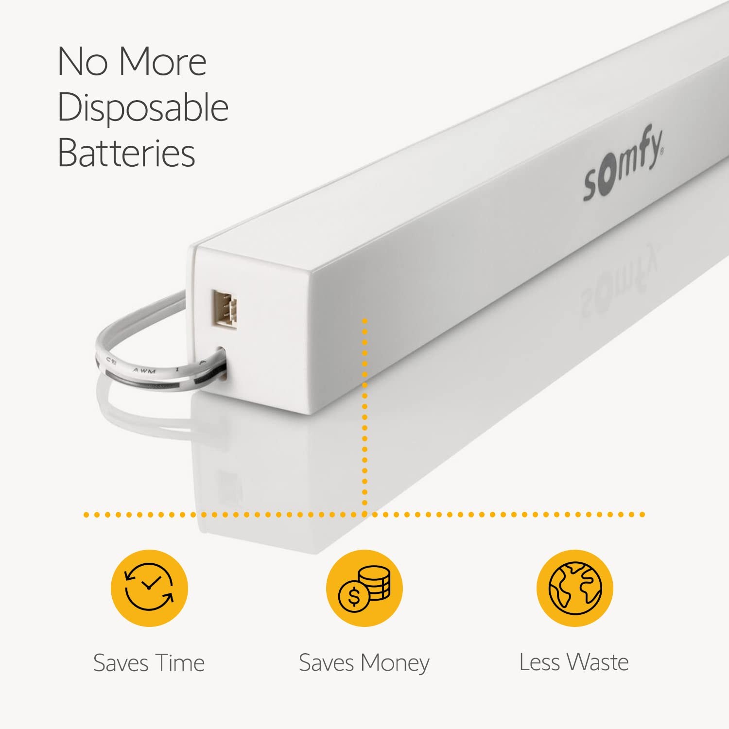 Somfy Rechargeable Battery Pack For External Battery – For Rts