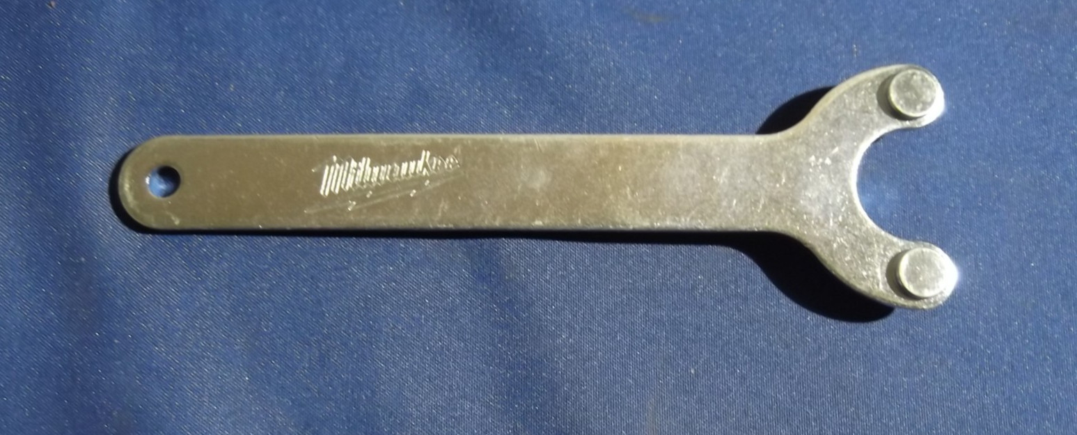 Milwaukee Grinder 49-96-7215 Spanner Wrench 2880-20 /Fits Multiple Model