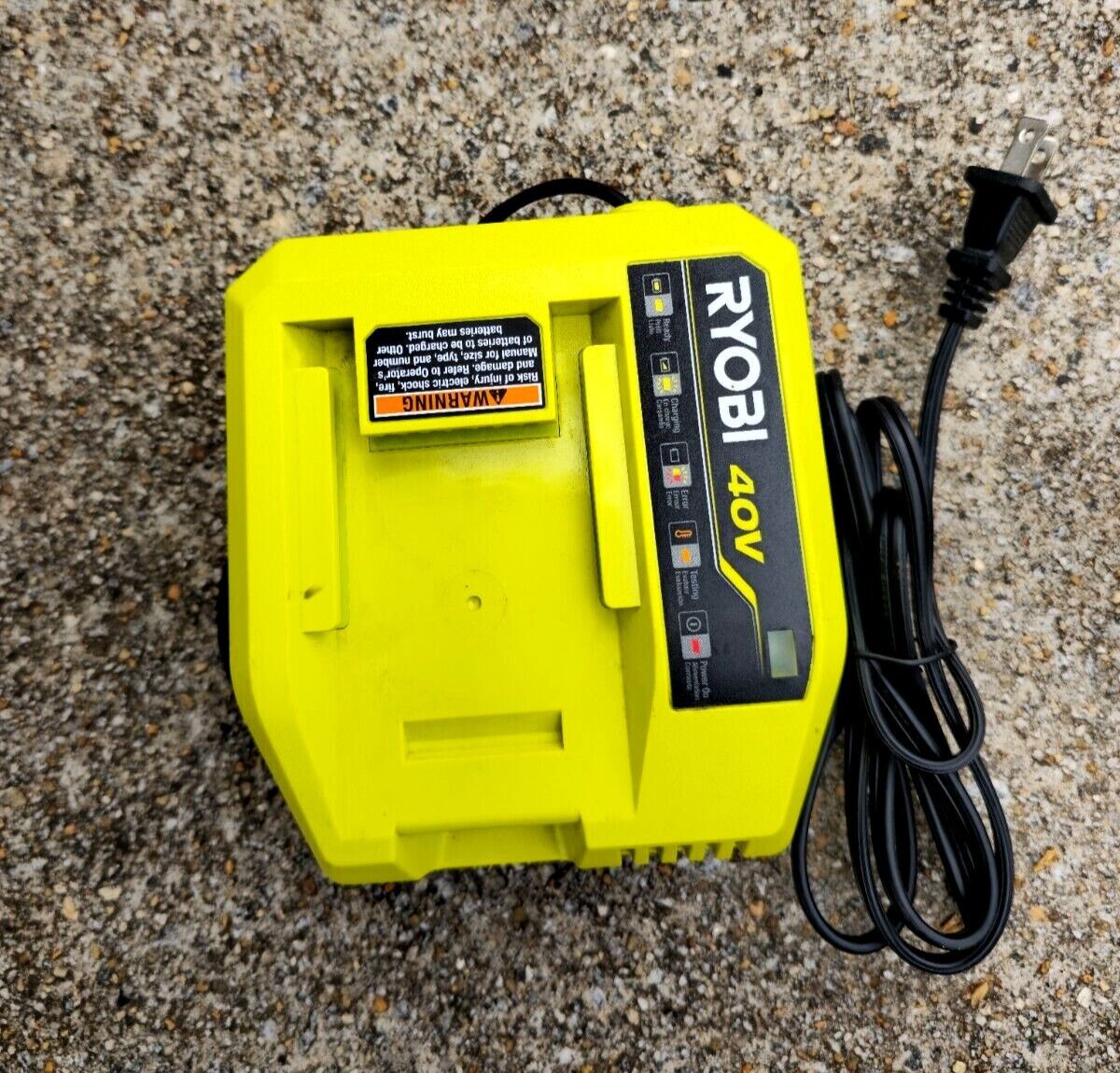 Ryobi OP408VNM 40V Lithium-Ion Fast Rapid Quick Charger